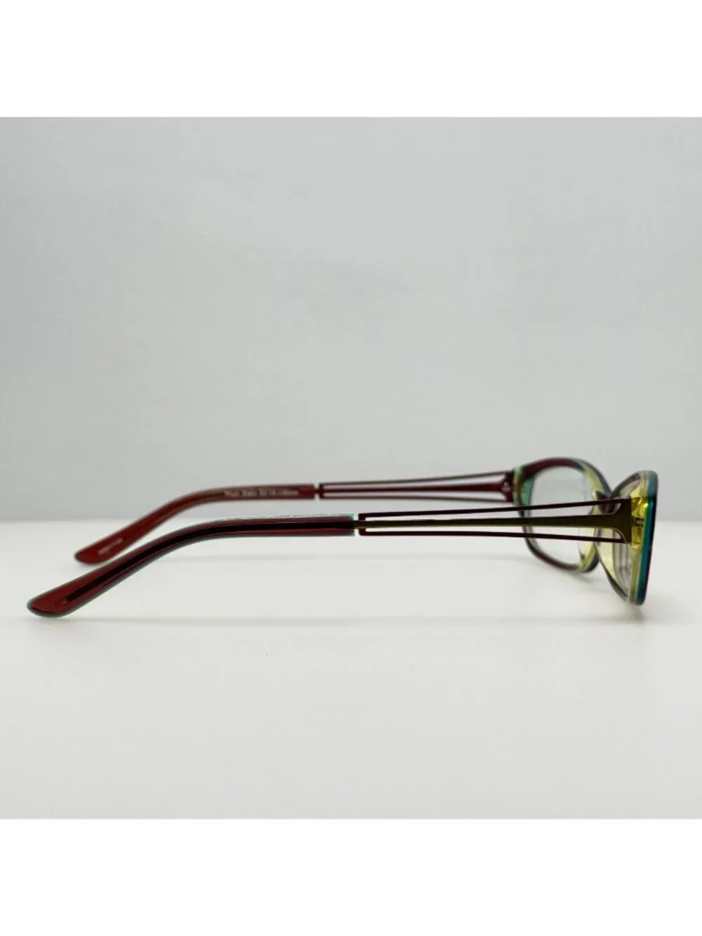 Michael Stars Eyeglasses Eye Glasses Frames Casual Chic Plum Stain 52-15-135